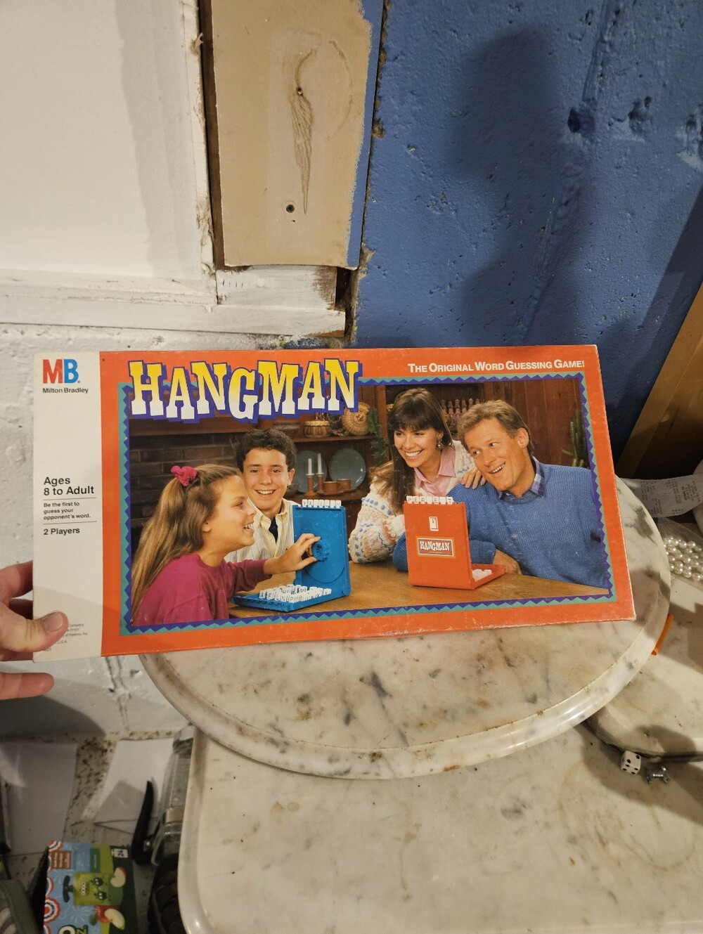 Milton Bradley Hangman The Original Word Guessing Game 1988 100% Complete